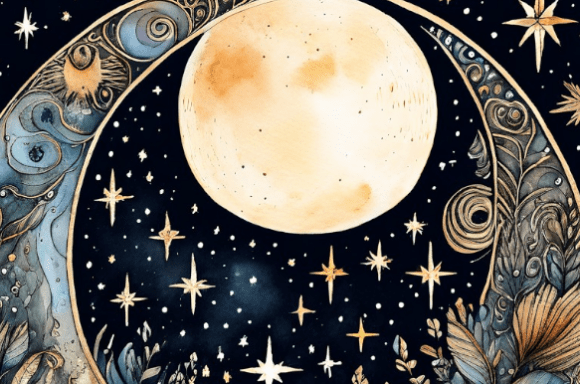Download Boho Celestial Watercolor Collection - Boho celestial Collection