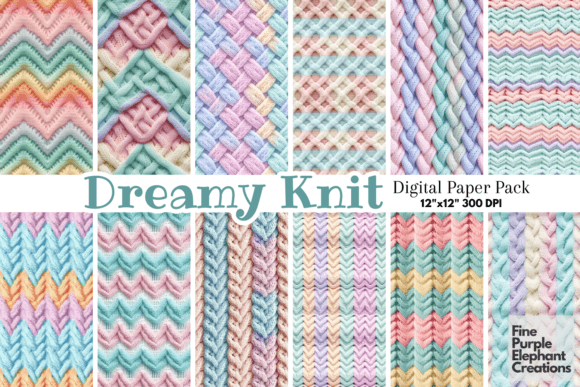 Download Pastel Knit Fabric Texture Sublimation - Fabric Collection
