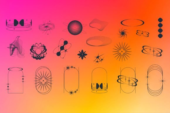 Download Y2k Aesthetic Form Modern Sipmle Shape - Modern Collection
