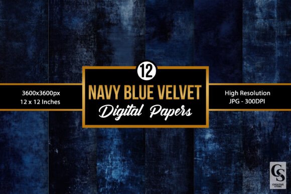 Download Navy Blue Velvet Fabric Texture Papers - Premium Resources